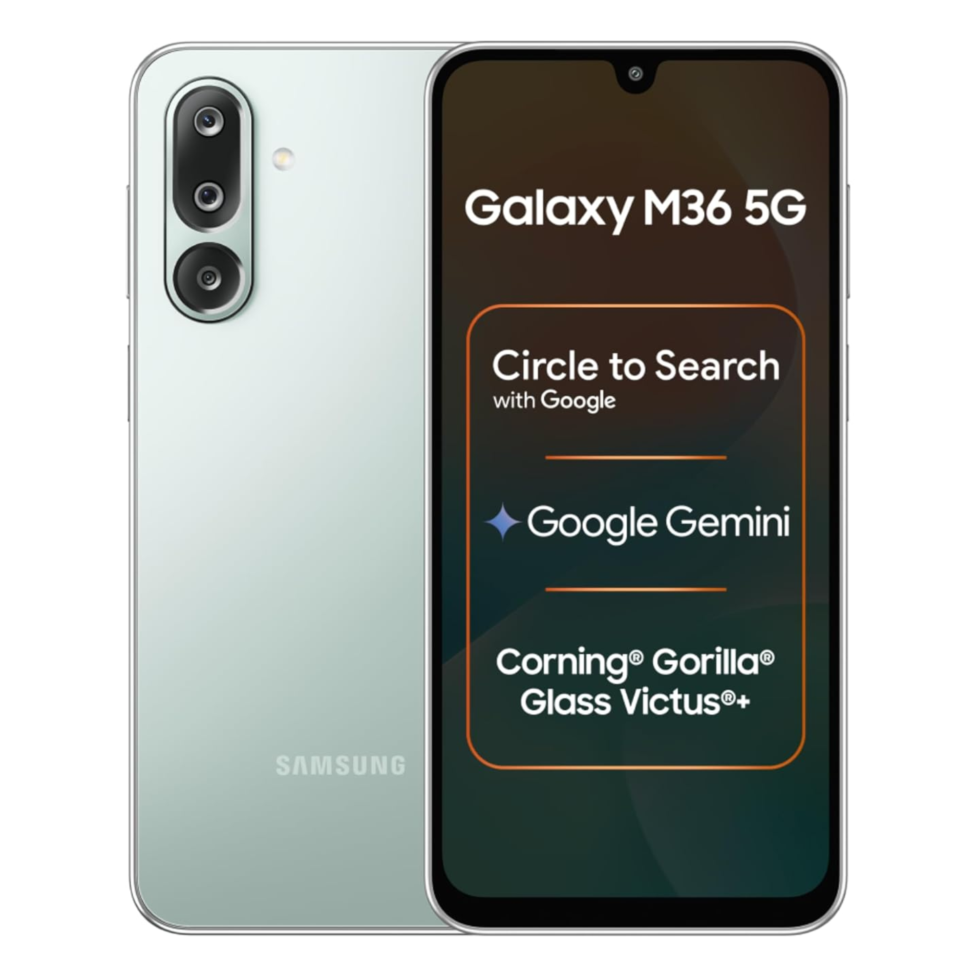 Samsung Galaxy M36 5G (Serene Green, 6 GB RAM, 128...